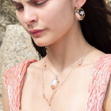 Ranunculus Quartz Necklace 83110N - Art by any Means Jewelryproduct_