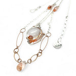 Ranunculus Quartz Necklace 83110N - Art by any Means Jewelryproduct_