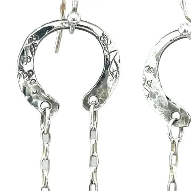 Raw Ruby Nugget Earrings E82043 - Art by any Means Jewelryproduct_