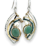 Reflecting Pool Jade Earrings E82423 - Art by any Means Jewelryproduct_