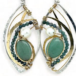 Reflecting Pool Jade Earrings E82423 - Art by any Means Jewelryproduct_