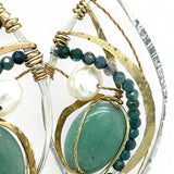 Reflecting Pool Jade Earrings E82423 - Art by any Means Jewelryproduct_