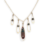 Revitalize Bloodstone Charm Necklace 84850N - Art by any Means Jewelryproduct_
