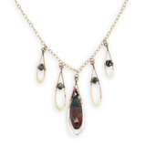 Revitalize Bloodstone Charm Necklace 84850N - Art by any Means Jewelryproduct_