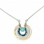 Ripple Chalcedony Necklace 84060N - Art by any Means Jewelryproduct_