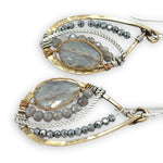 Rock Solid Crystal Earrings - Art by any Means Jewelryproduct_