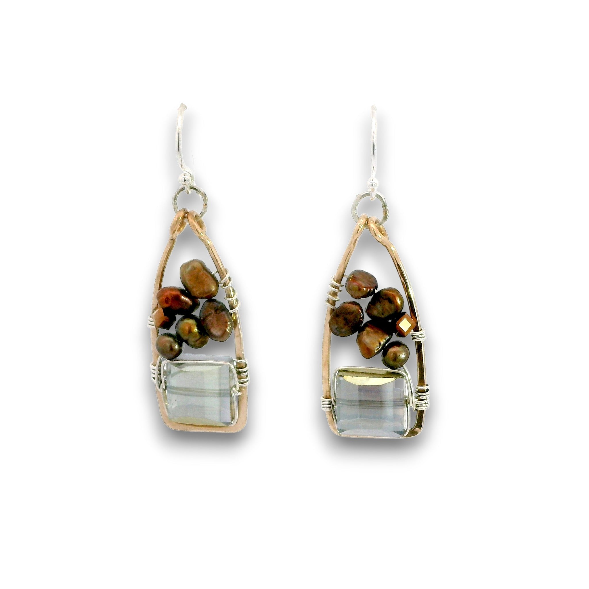 Root Aura Drop Earrings - Art by any Means Jewelryproduct_
