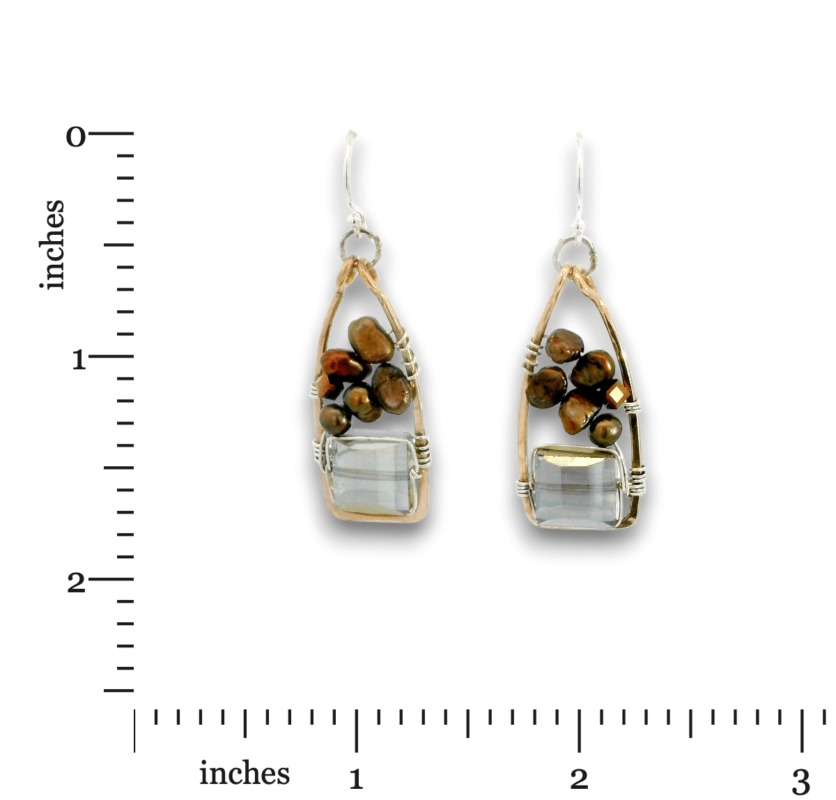 Root Aura Drop Earrings - Art by any Means Jewelryproduct_