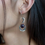 Royal Amethyst Earrings - Art by any Means Jewelryproduct_