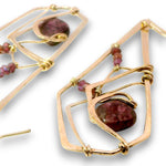 Ruby Terrace Drop Earrings - Art by any Means Jewelryproduct_