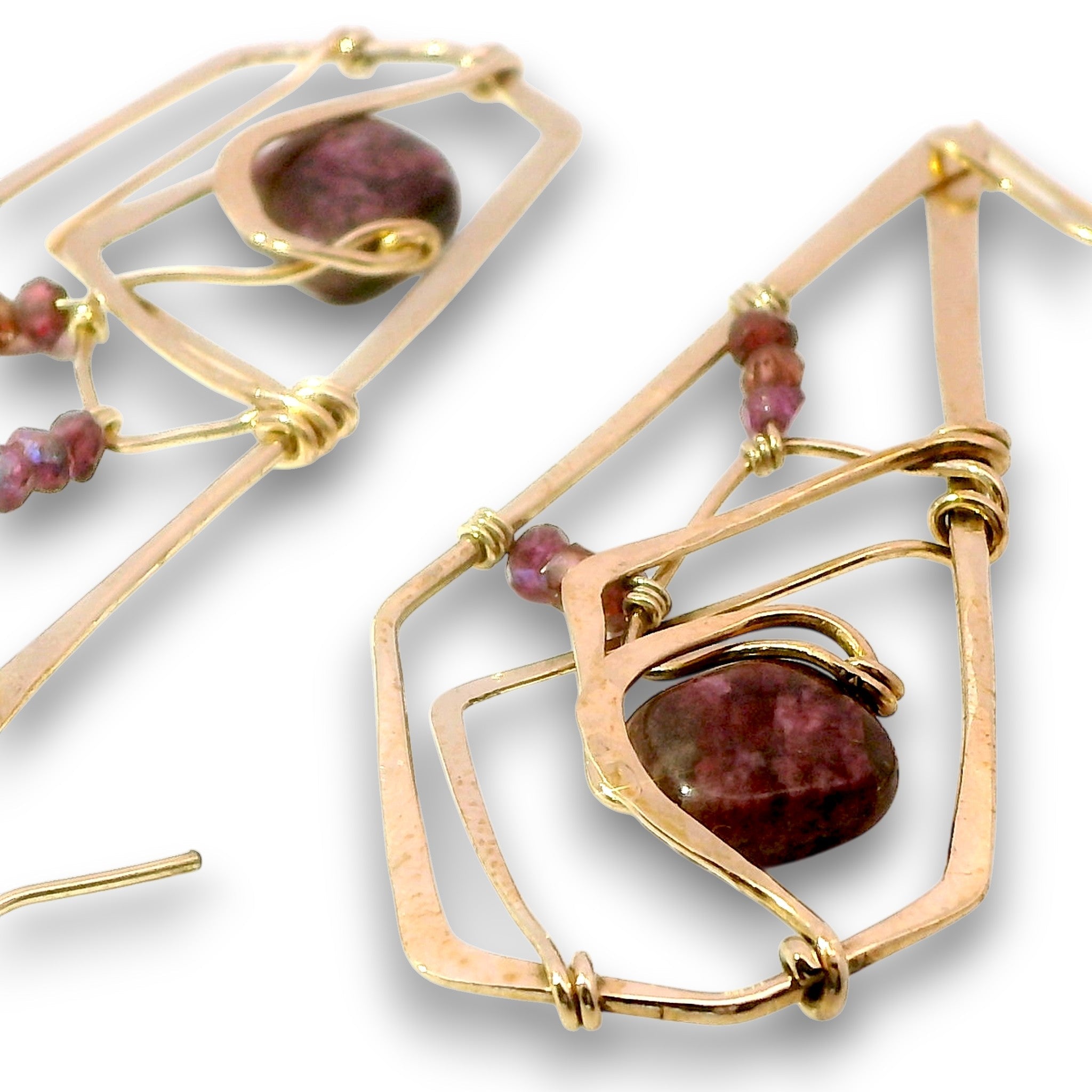 Ruby Terrace Drop Earrings - Art by any Means Jewelryproduct_