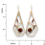 Ruby Terrace Drop Earrings - Art by any Means Jewelryproduct_