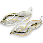 Rutile Quartz Helix Earrings - Art by any Means Jewelryproduct_