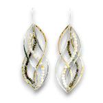 Rutile Quartz Helix Earrings - Art by any Means Jewelryproduct_
