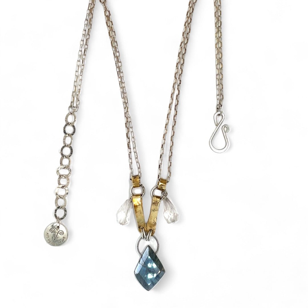 Saddle Labradorite Necklace 82587N - Art by any Means Jewelryproduct_
