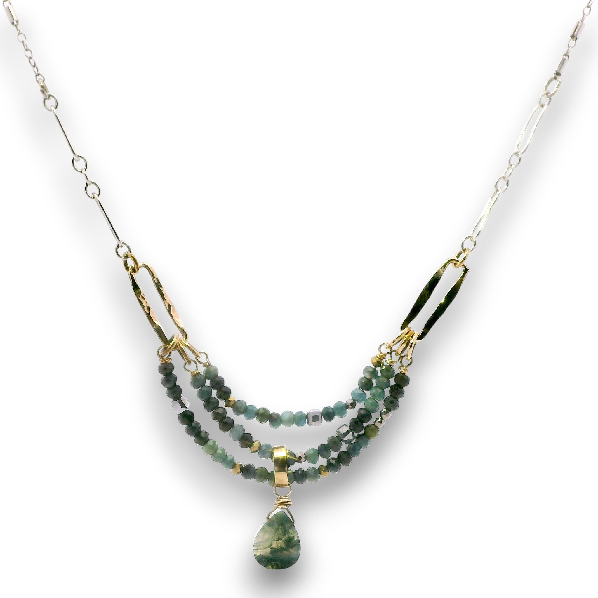 Saltwater Tourmaline Necklace 83185N - Art by any Means Jewelryproduct_