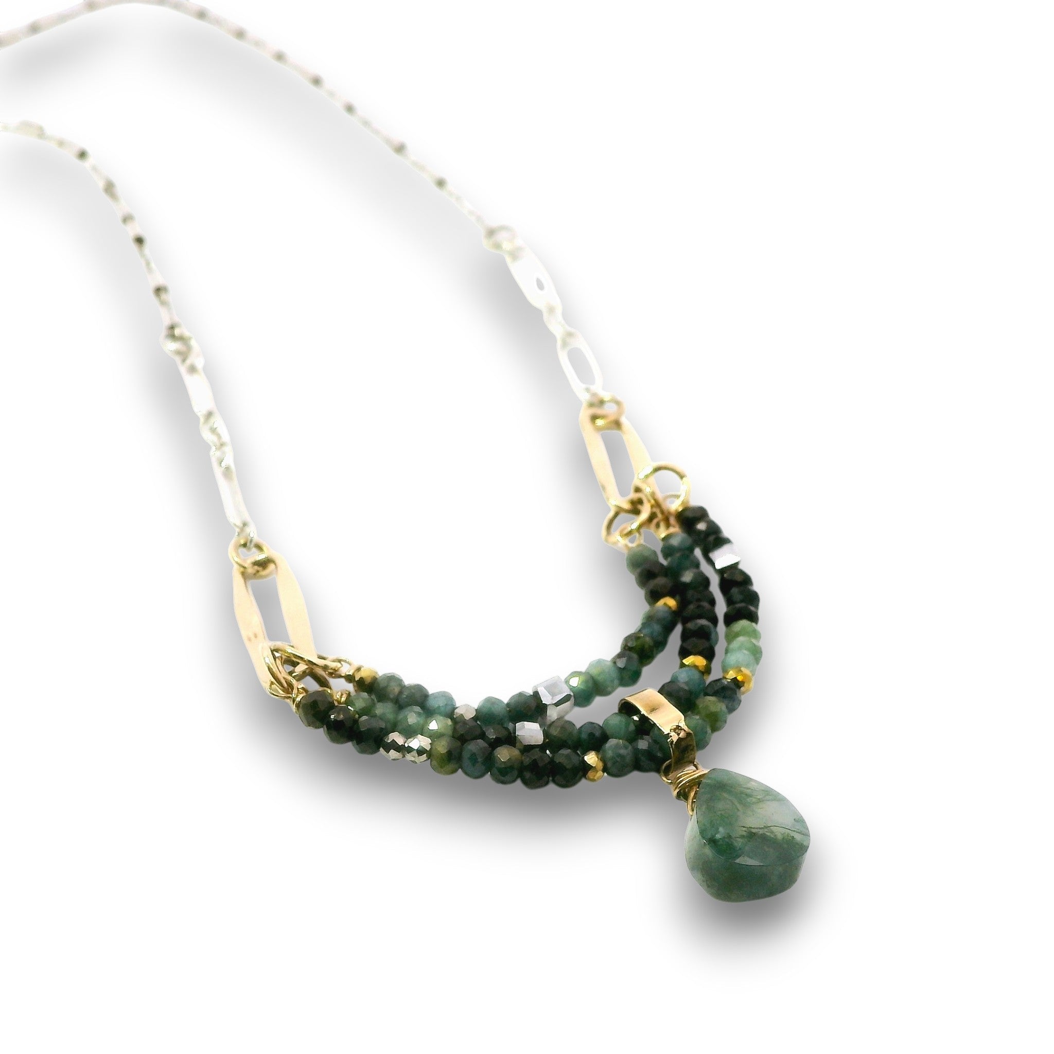 Saltwater Tourmaline Necklace 83185N - Art by any Means Jewelryproduct_