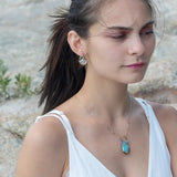 Scarab Amazonite Necklace 83455N - Art by any Means Jewelryproduct_