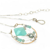 Sea Foam Chalcedony Necklace 84150N - Art by any Means Jewelryproduct_
