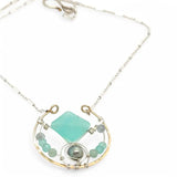 Sea Foam Chalcedony Necklace 84150N - Art by any Means Jewelryproduct_