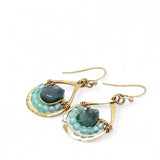 Seaweed Moss Agate Earrings E84161 - Art by any Means Jewelryproduct_