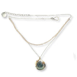 Seaweed Moss Agate Necklace 84160N - Art by any Means Jewelryproduct_