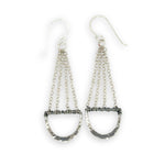 Semi - Circle Chain Earrings E84757 - Art by any Means Jewelryproduct_