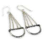 Semi - Circle Chain Earrings E84757 - Art by any Means Jewelryproduct_