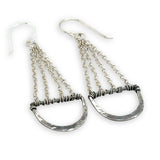 Semi - Circle Chain Earrings E84757 - Art by any Means Jewelryproduct_