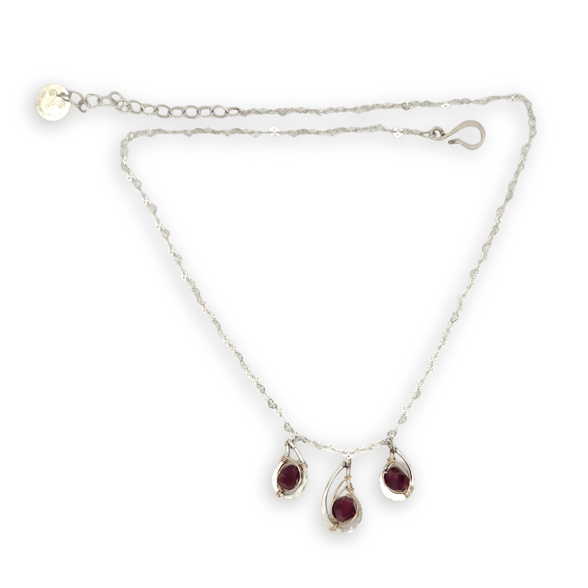 Serendipity Garnet Necklace 84735N - Art by any Means Jewelryproduct_