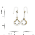 Serpent Chain Dangle Earrings - Art by any Means Jewelryproduct_