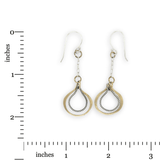 Serpent Chain Dangle Earrings - Art by any Means Jewelryproduct_