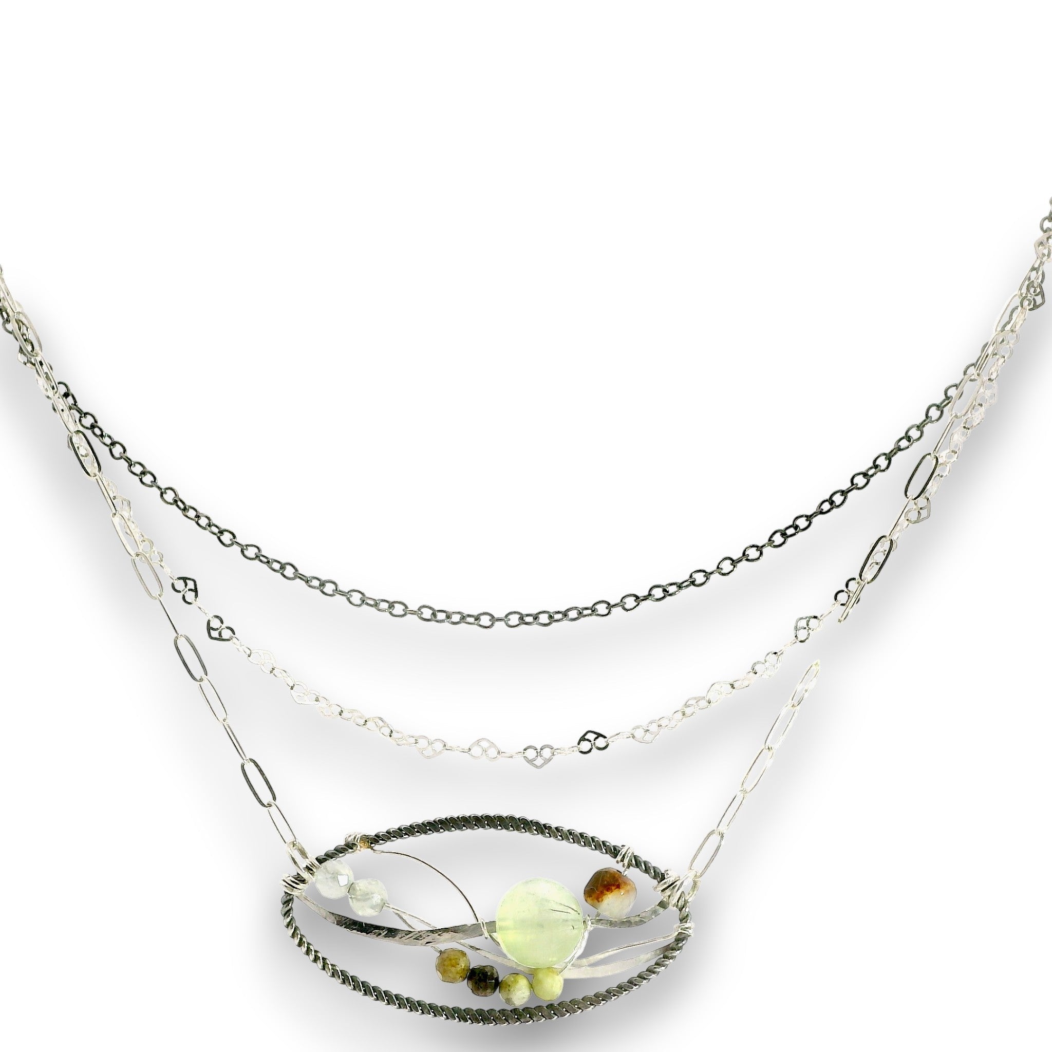 Serpentine Biome Necklace 85044N - Art by any Means Jewelryproduct_