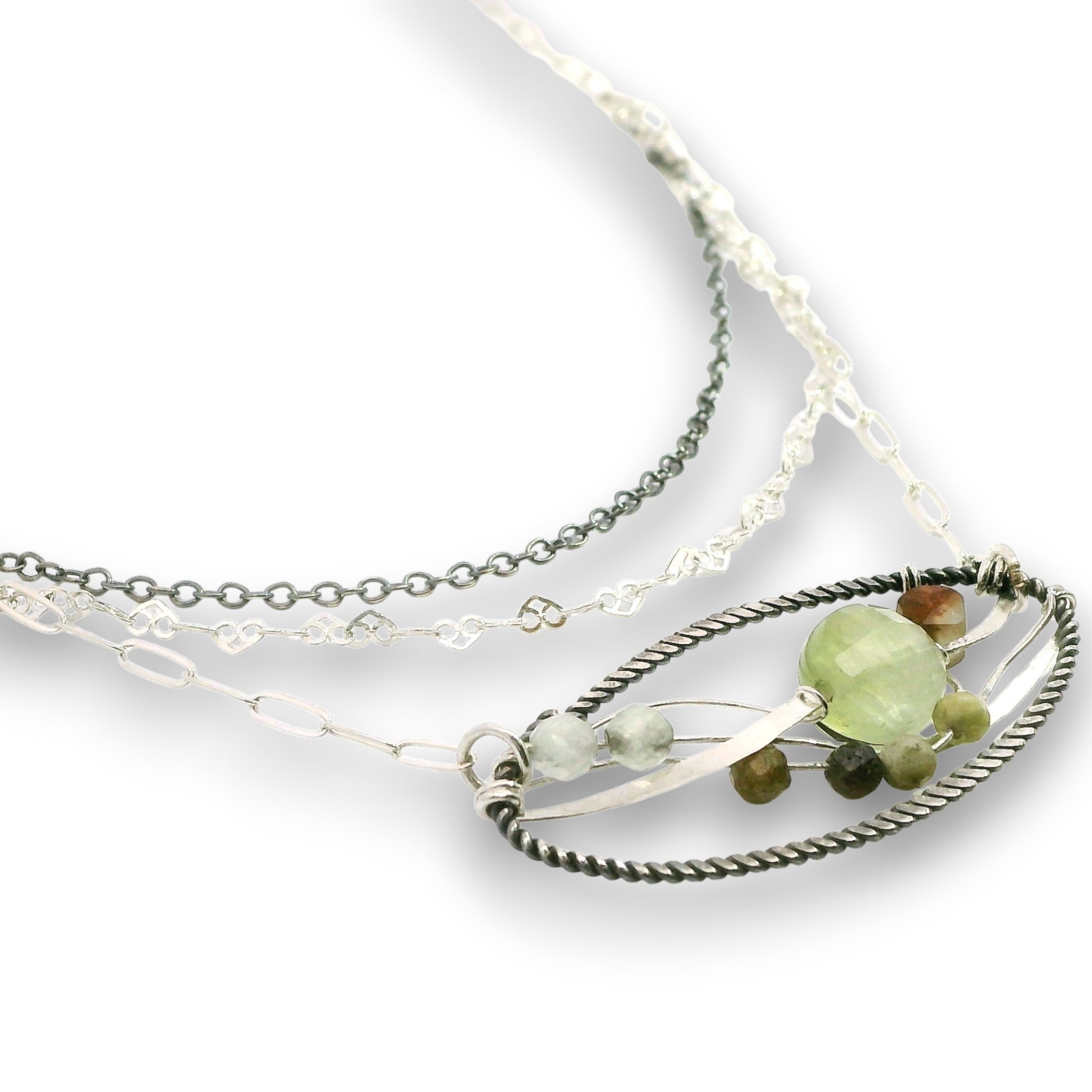 Serpentine Biome Necklace 85044N - Art by any Means Jewelryproduct_