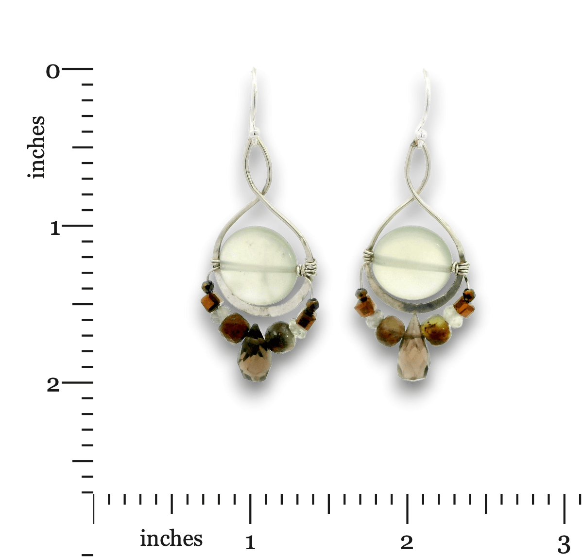 Serpentine Drop Earrings - Art by any Means Jewelryproduct_