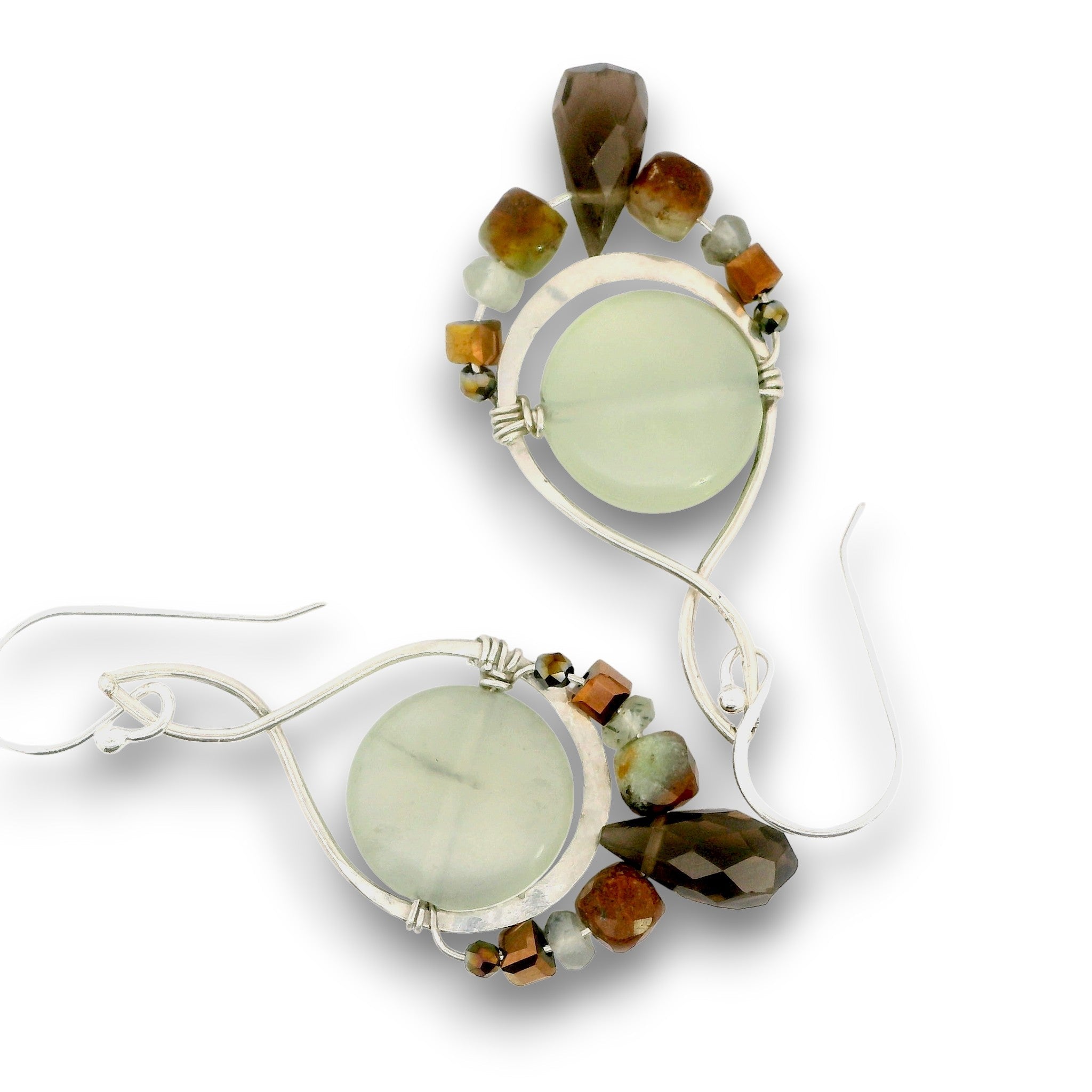 Serpentine Drop Earrings - Art by any Means Jewelryproduct_