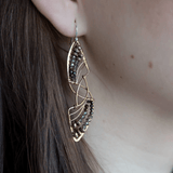 Shooting Star Pyrite Earrings - Art by any Means Jewelryproduct_