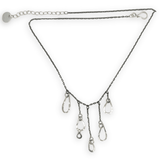 Silver Cascade Chain Necklace 84770N - Art by any Means Jewelryproduct_