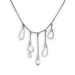 Silver Cascade Chain Necklace 84770N - Art by any Means Jewelryproduct_