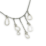 Silver Cascade Chain Necklace 84770N - Art by any Means Jewelryproduct_