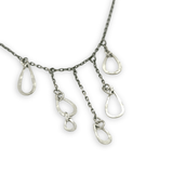 Silver Cascade Chain Necklace 84770N - Art by any Means Jewelryproduct_
