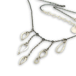 Silver Cascade Chain Necklace 84770N - Art by any Means Jewelryproduct_