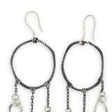 Silver Cascade Earrings E84772 - Art by any Means Jewelryproduct_