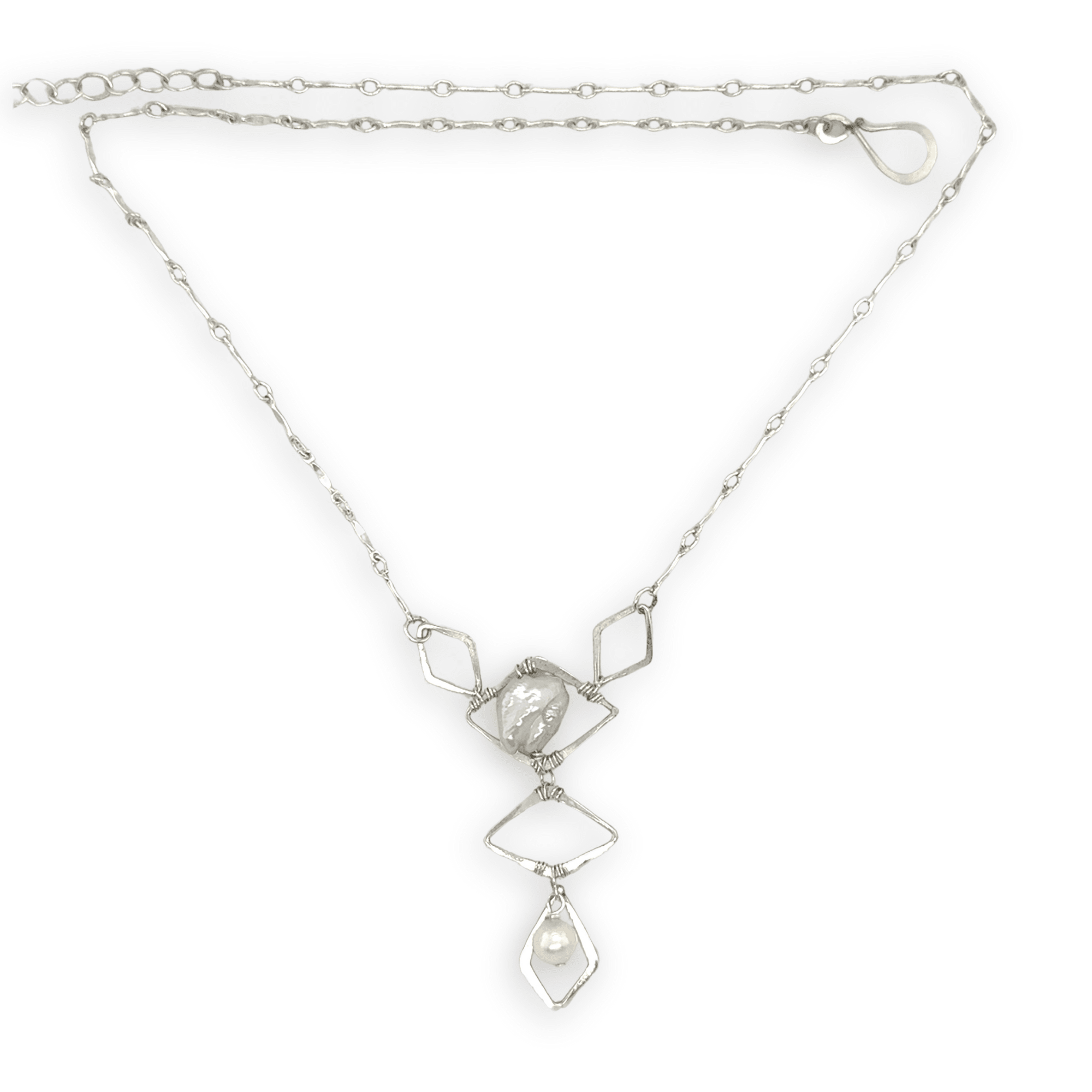 Sincerity Angle Pearl Necklace 84775N - Art by any Means Jewelryproduct_