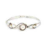 Sincerity Trifecta Pearl Cuff Bracelet B425 - Art by any Means Jewelryproduct_