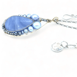 Sky Pearl Drop Necklace - Art by any Means Jewelryproduct_
