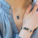 Sky Scraper London Blue Quartz Necklace - Art by any Means Jewelry#product_