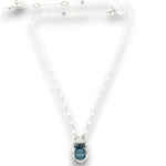 Sky Scraper London Blue Quartz Necklace - Art by any Means Jewelryproduct_