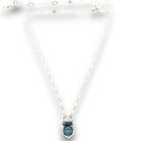 Sky Scraper London Blue Quartz Necklace - Art by any Means Jewelryproduct_