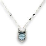Sky Scraper London Blue Quartz Necklace - Art by any Means Jewelryproduct_